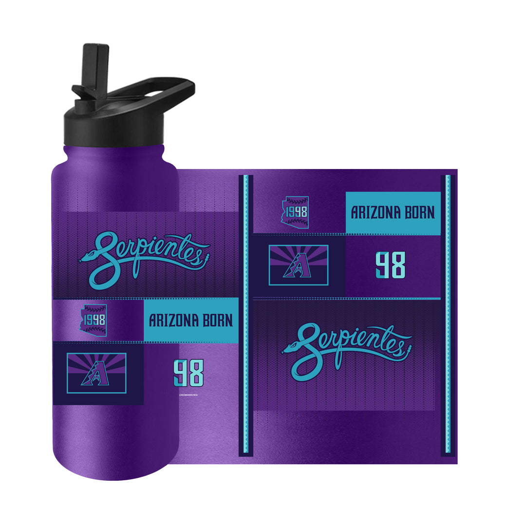 Arizona Diamondbacks 2025 City Connect Water Bottle