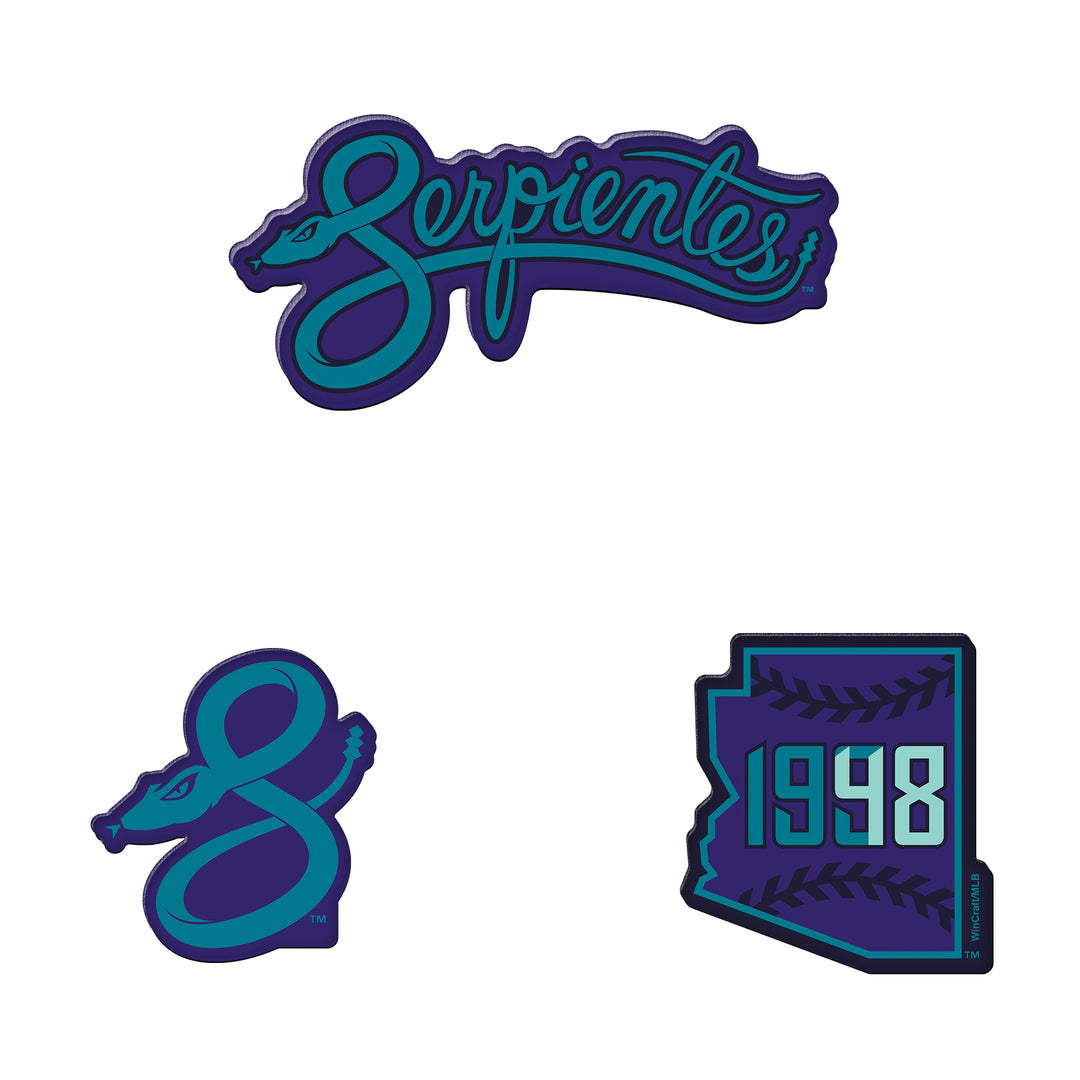 Arizona Diamondbacks 2025 City Connect Magnet 3 pack