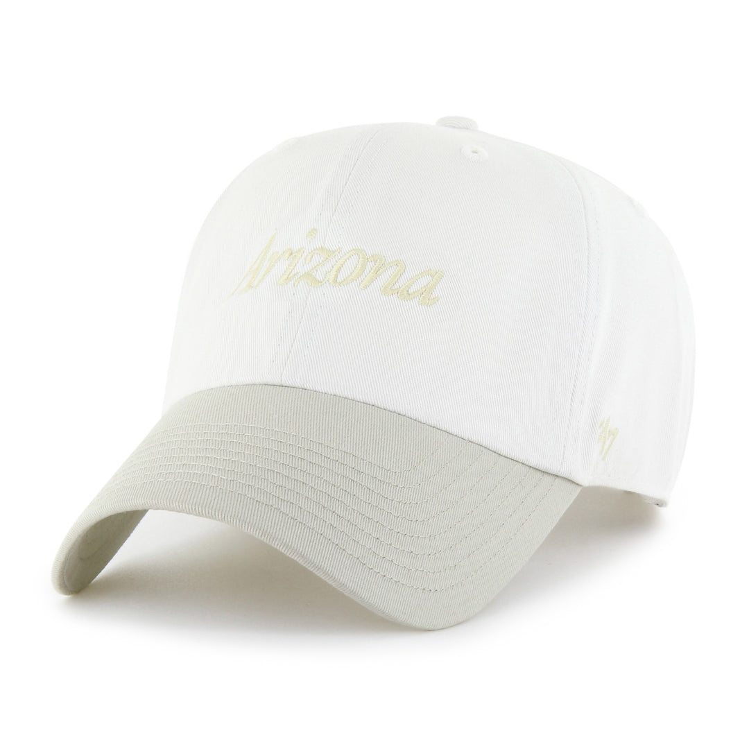 Arizona Diamondbacks Men's '47 khaki Foundation Script Adjustable Cap