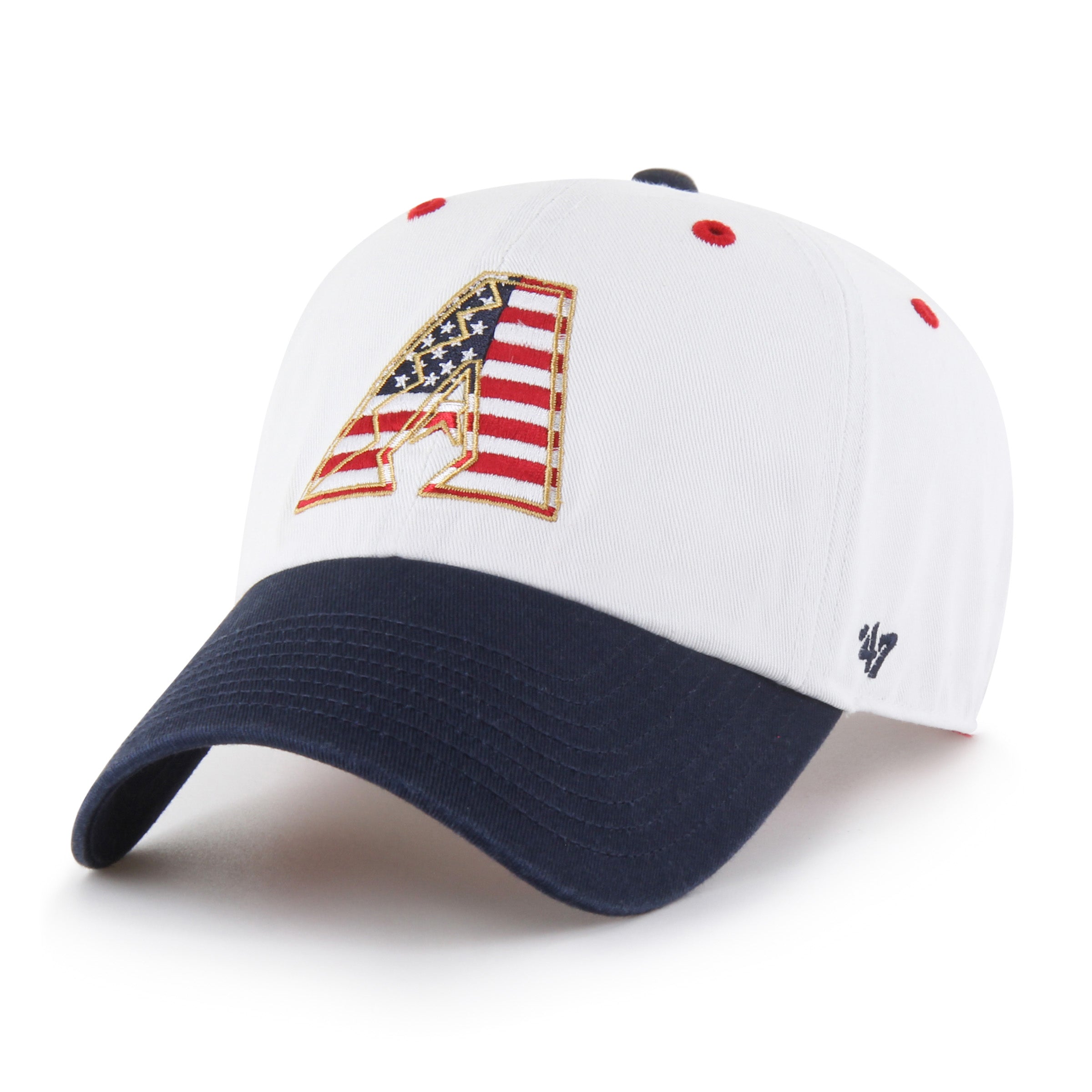 Arizona Diamondbacks Men's '47 Patriotic Adjustable Clean Up Cap