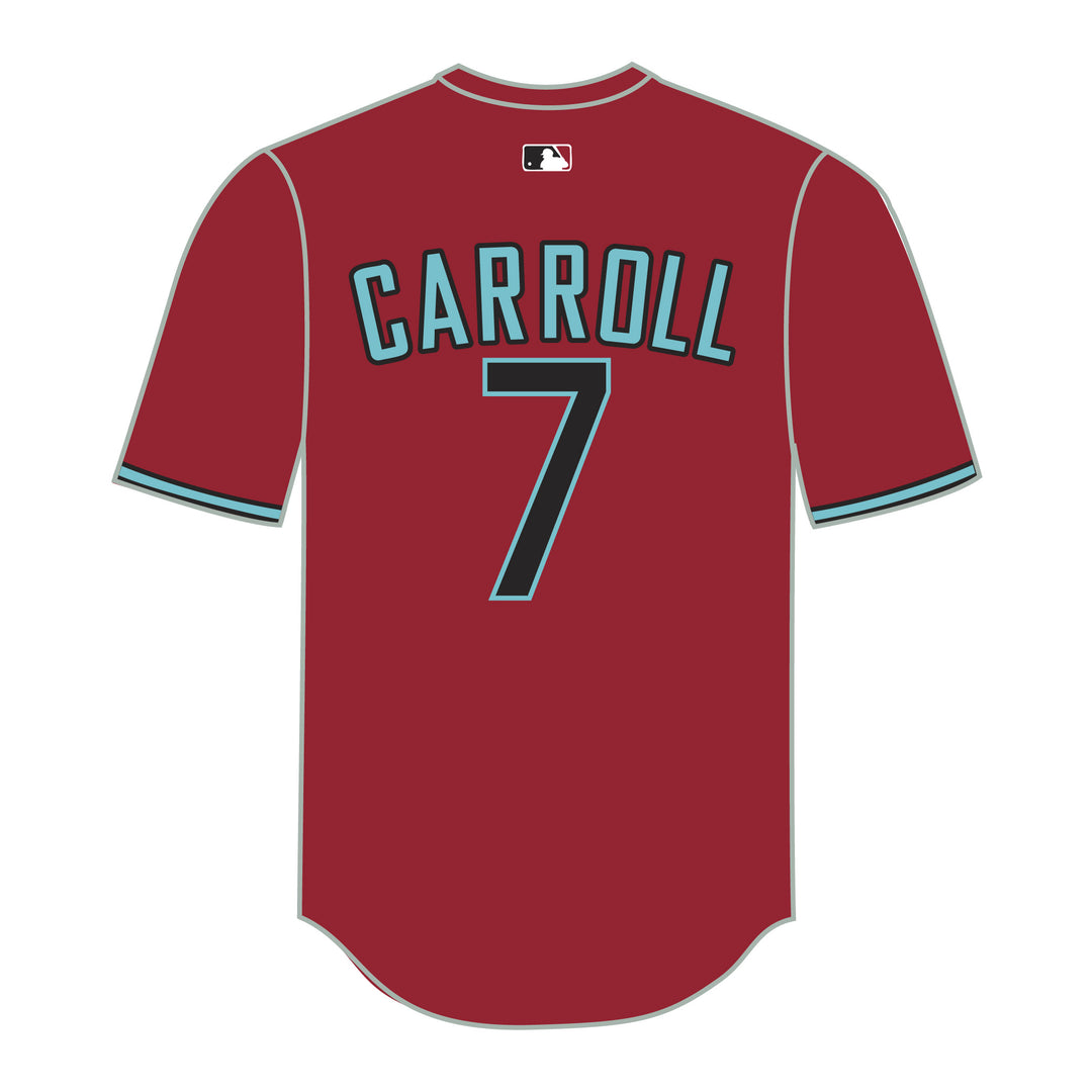 Arizona Diamondbacks Carroll Jersey Pin