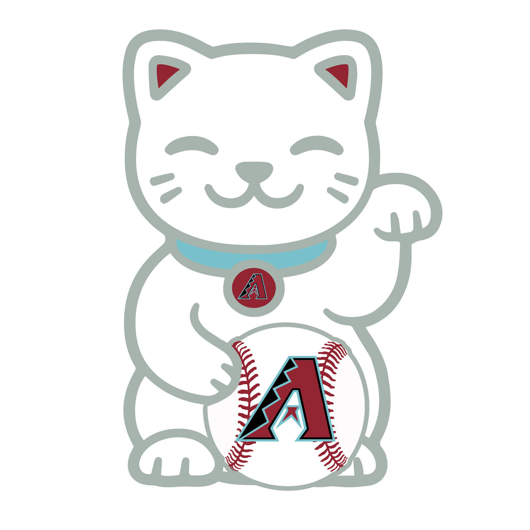 Arizona Diamondbacks Meow Cat Pin