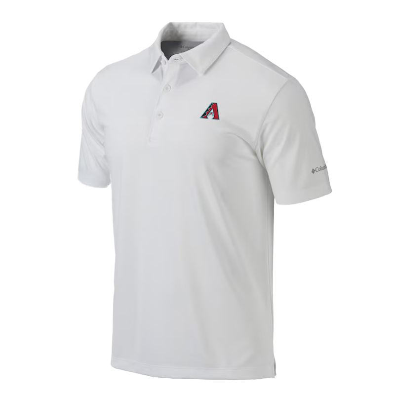 Columbia Mens White Drive Polo