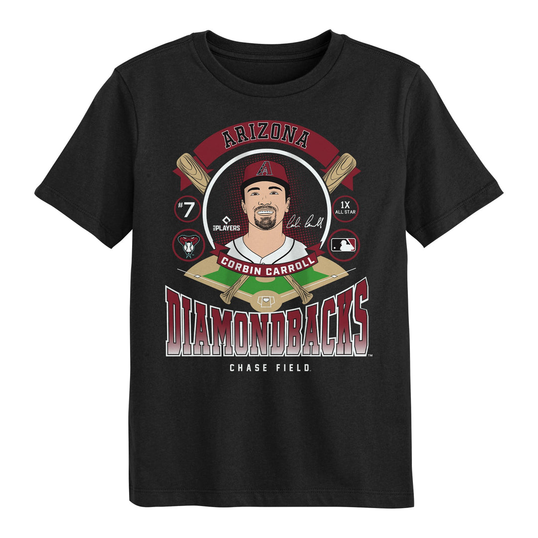 Arizona Diamondbacks Youth Carroll Profile Tee