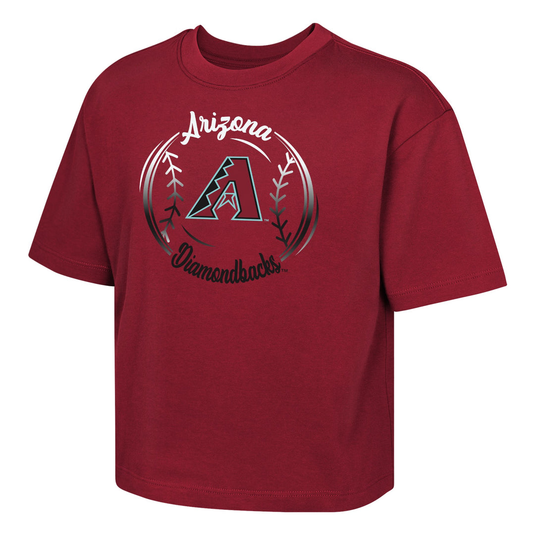Arizona Diamondbacks Youth Fancy Ball Tee