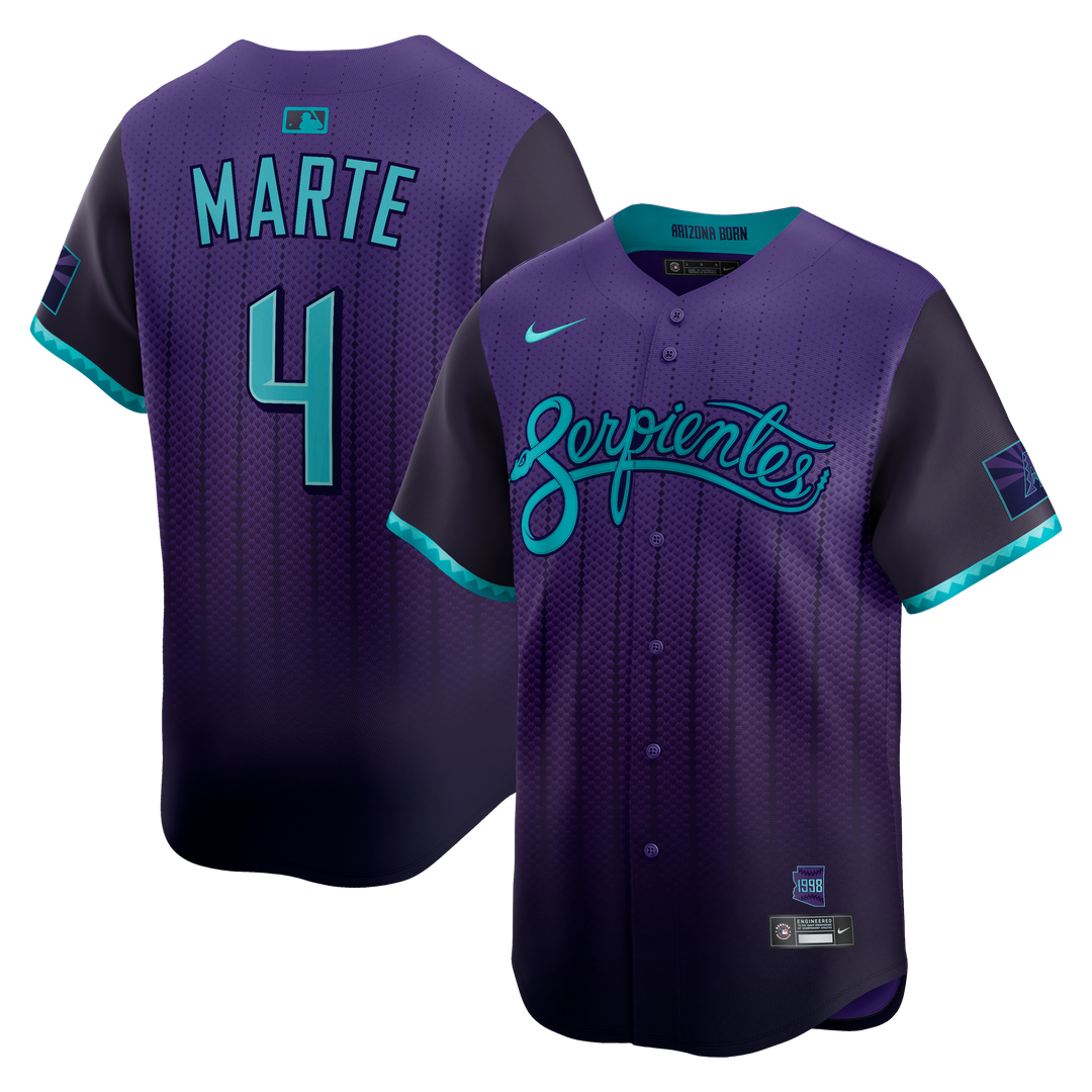 Arizona Diamondbacks Nike Men's Limited 2025 City Connect Marte Jersey