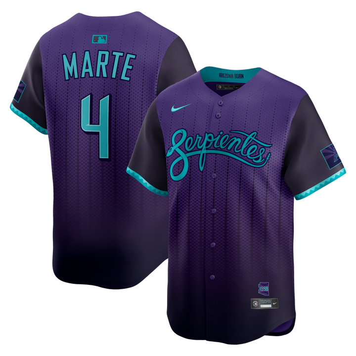 Arizona Diamondbacks Nike Men's Limited 2025 City Connect Marte Jersey