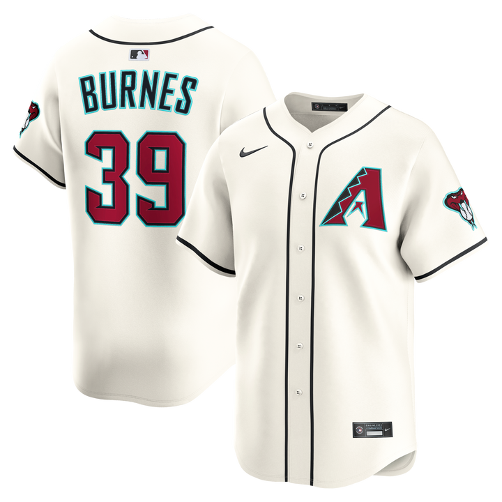 Arizona Diamondbacks Men's Nike Limited Home Burnes Jersey