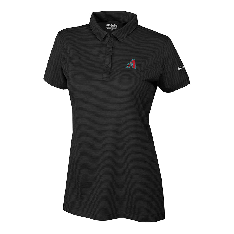 Columbia Womens Black Set II Polo