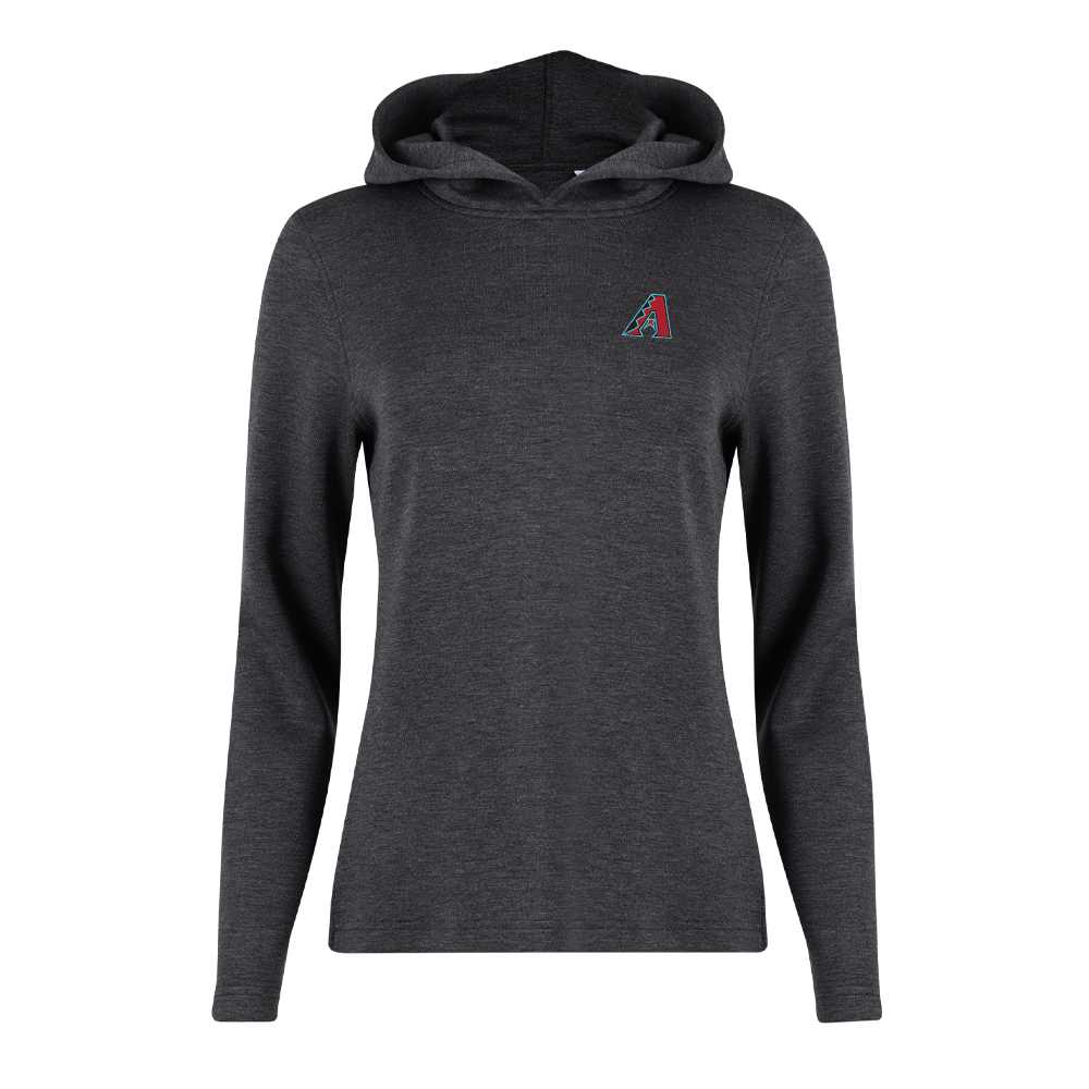 Full Turn Womens Black Spring Hoodie