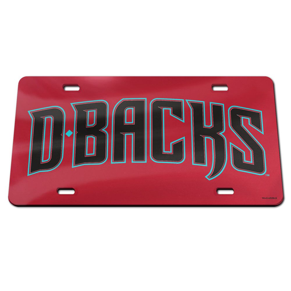 Arizona Diamondbacks Wordmark License Plate