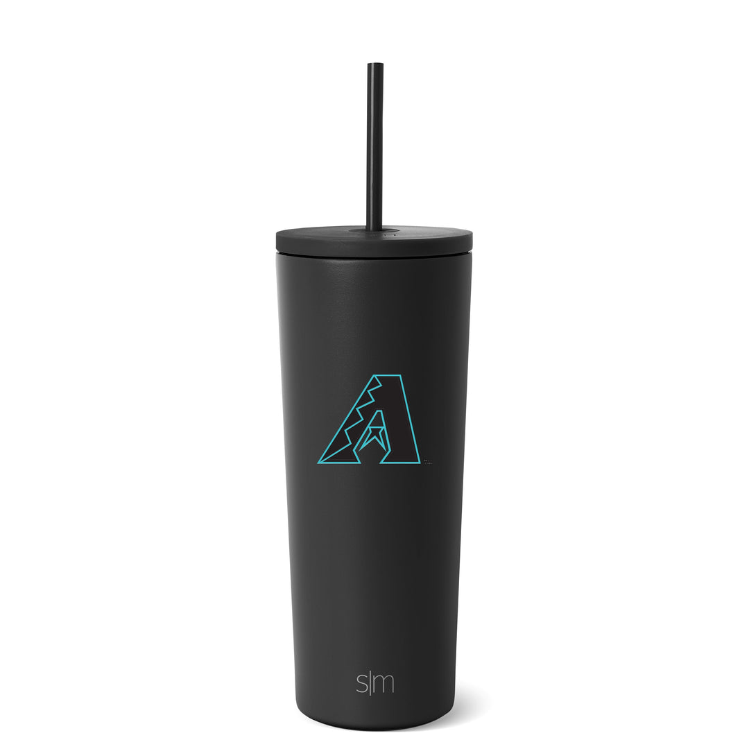 Arizona Diamondbacks Classic A Logo Black Tumbler - BLACK