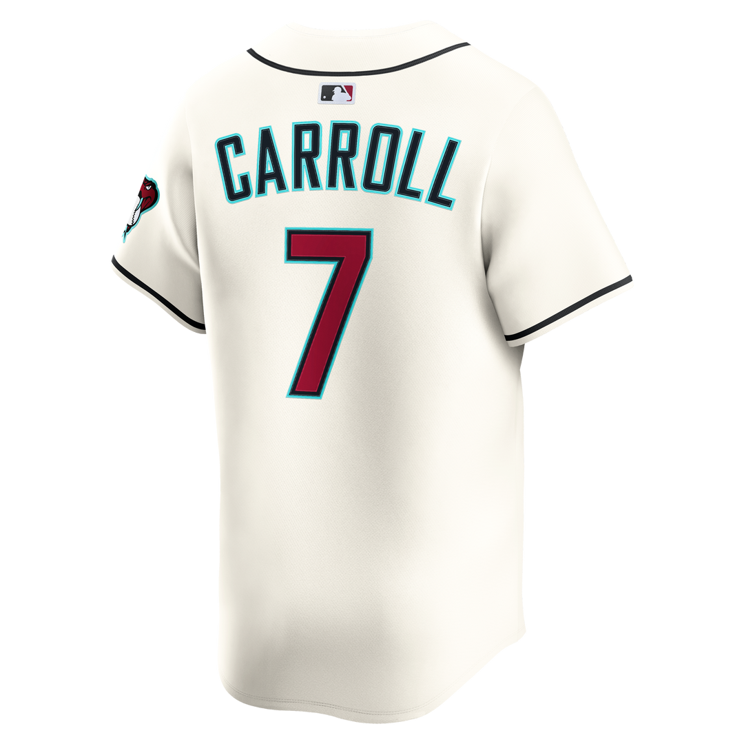 Arizona Diamondbacks Men’s Nike Limited Home Carroll Jersey