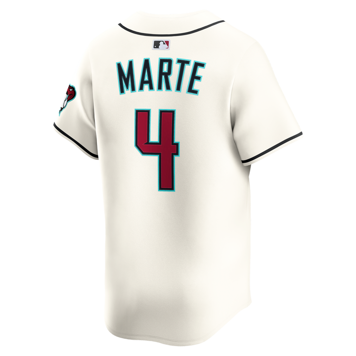Arizona Diamondbacks Men’s Nike Limited Home Marte Jersey