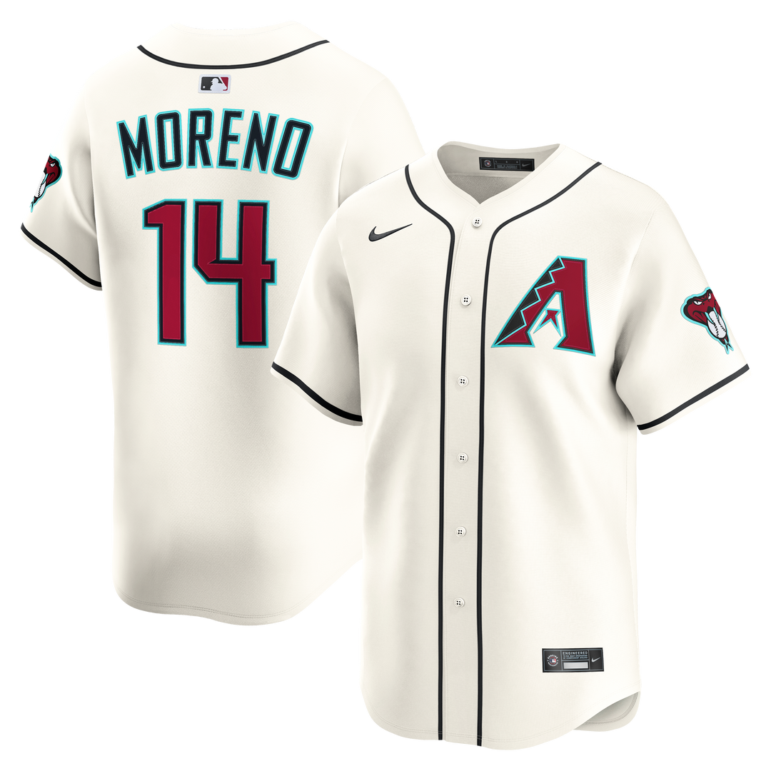 Arizona Diamondbacks Men’s Nike Limited Home Moreno Jersey