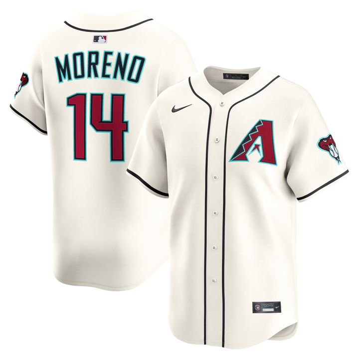 Arizona Diamondbacks Men’s Nike Limited Home Moreno Jersey