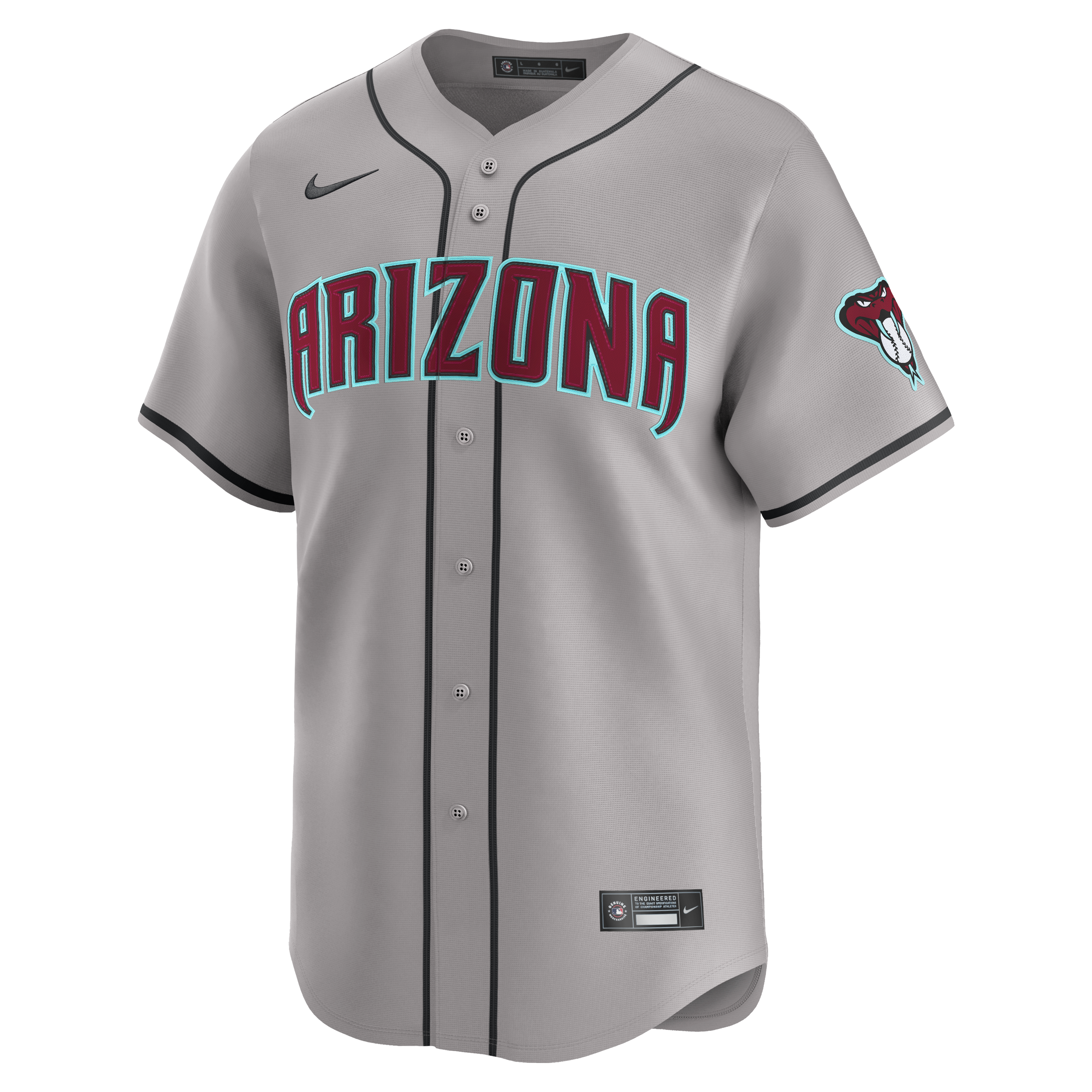 Arizona Diamondbacks Men's Nike Limited Road Jersey - Rattle Republic