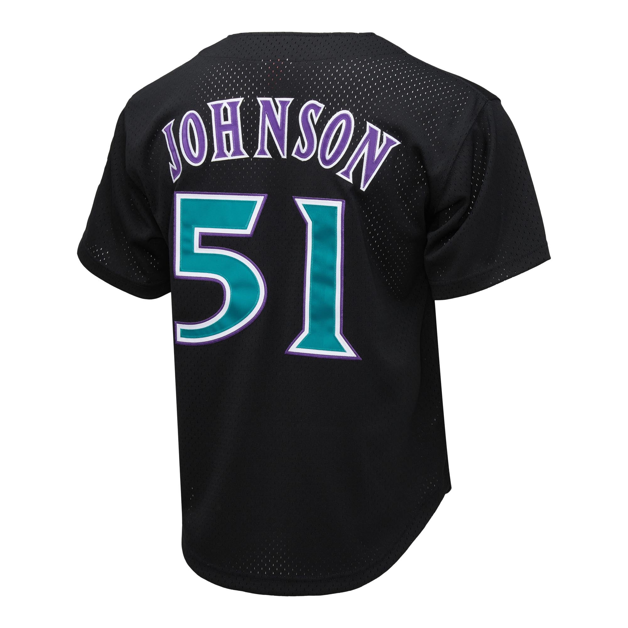 Arizona Diamondbacks Men's Retro Mesh BP Johnson Jersey - Rattle