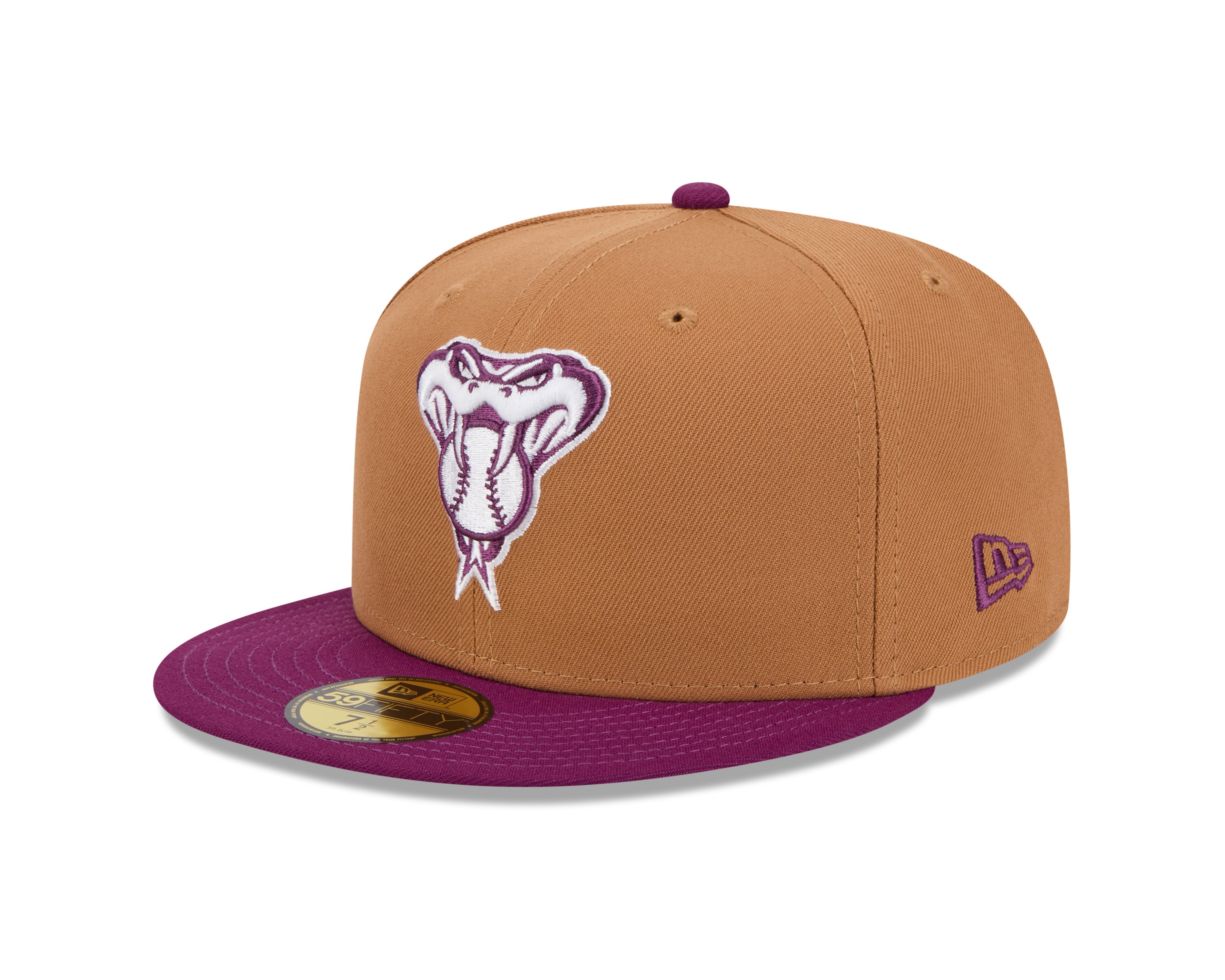 Arizona Diamondbacks Men's Fitted Color Pack Snake Cap - Rattle