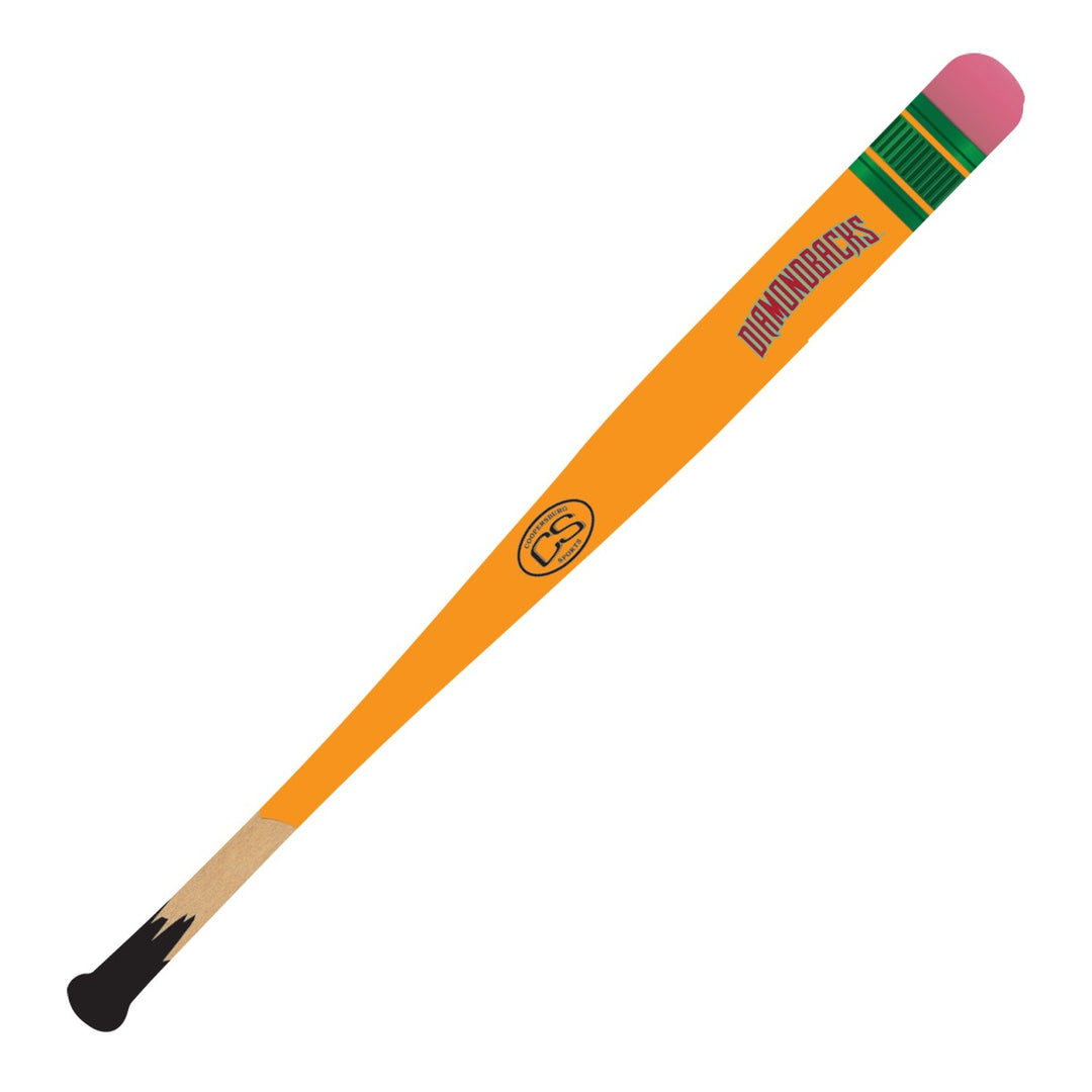 Arizona Diamondbacks Pencil Mini Bat - YELLOW - Bat