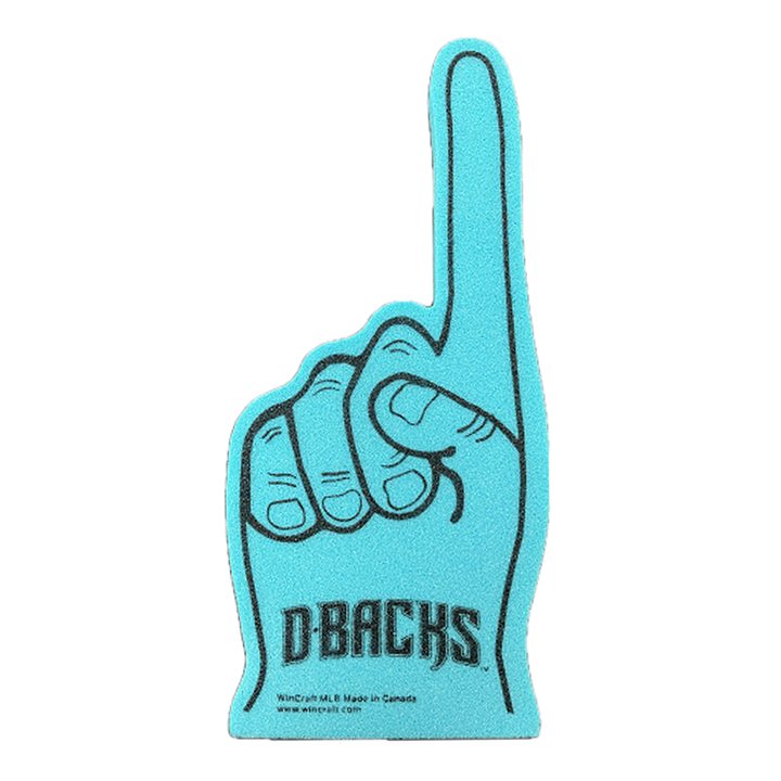 Arizona Diamondbacks Teal Foam Finger - RED