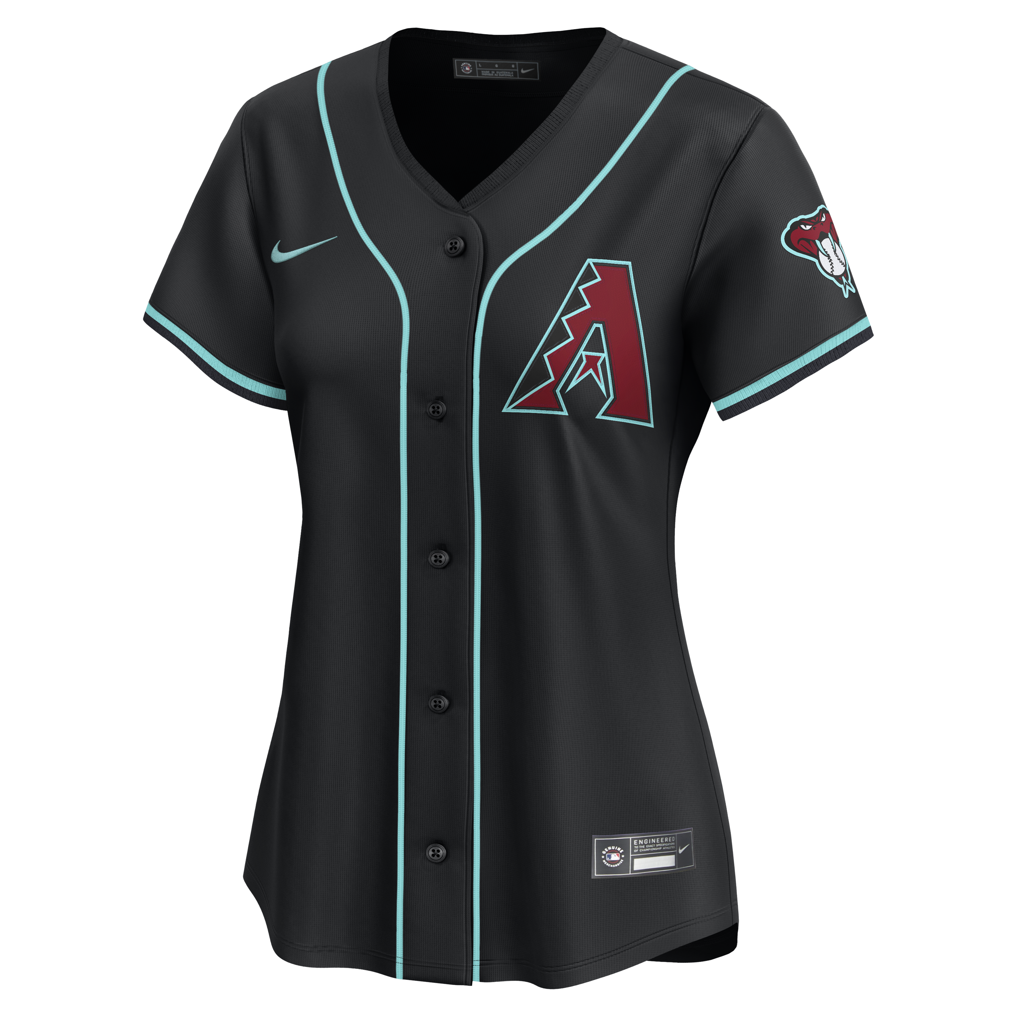 Arizona Diamondbacks Women's Nike Black Limited Alt Jersey