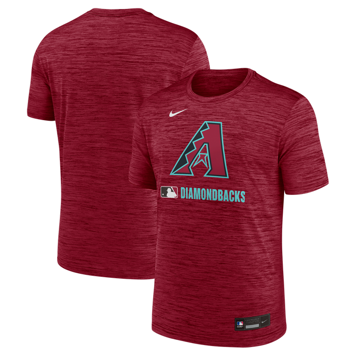 Arizona Diamondbacks Men's Nike 2025 A Velocity Red Tee