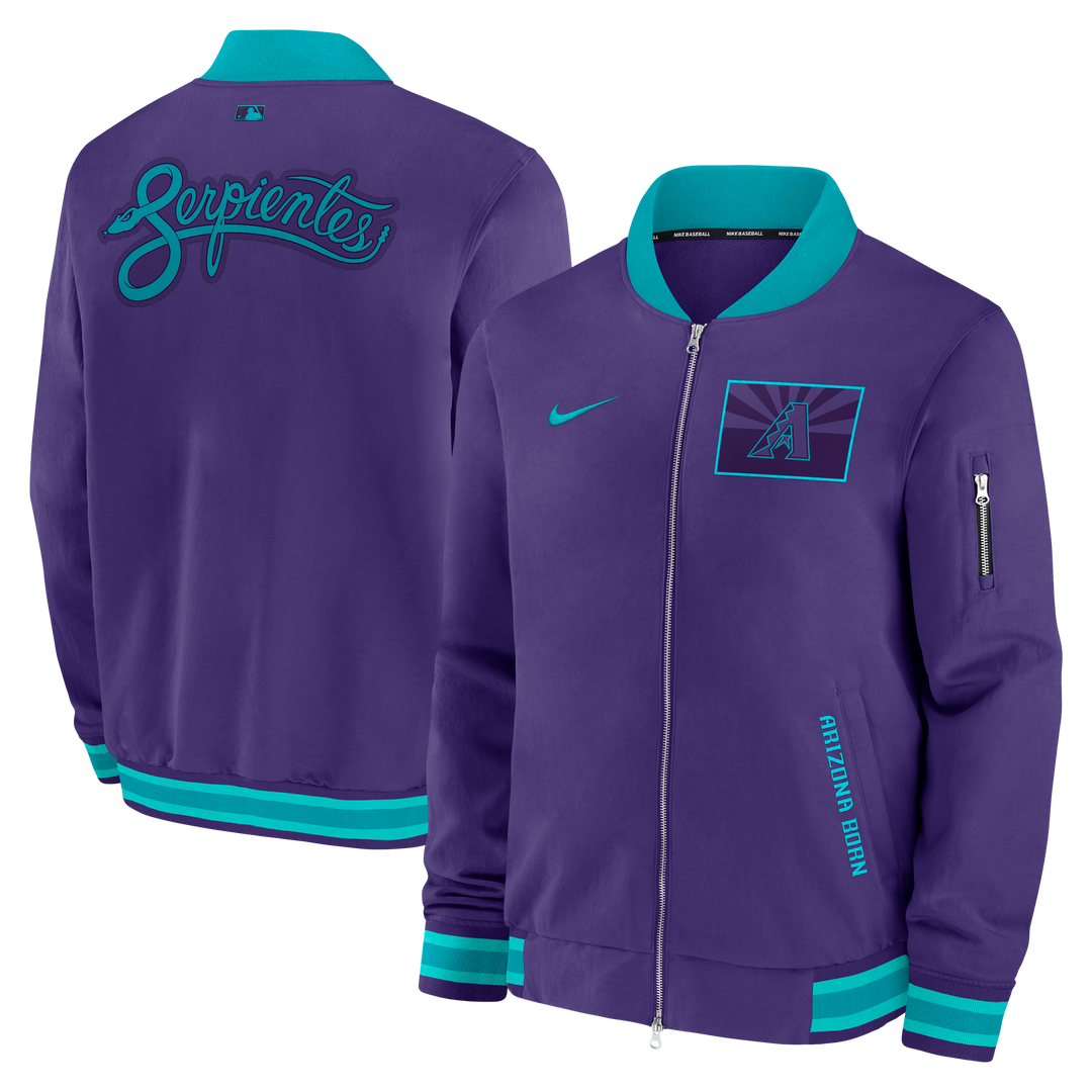 Arizona Diamondbacks Nike Men's 2025 City Connect Bomber Jacket