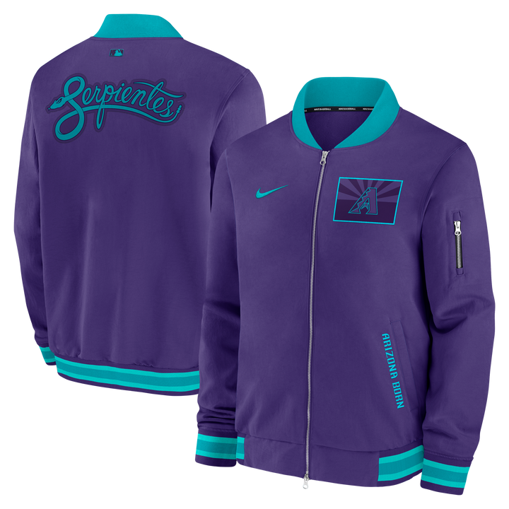 Arizona Diamondbacks Nike Men's 2025 City Connect Bomber Jacket