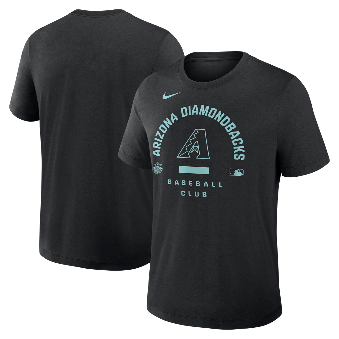 Arizona Diamondbacks Men's 2026 Early Work Black Tee
