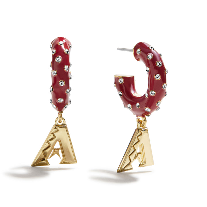 Arizona Diamondbacks Baublebar A Logo Earrings