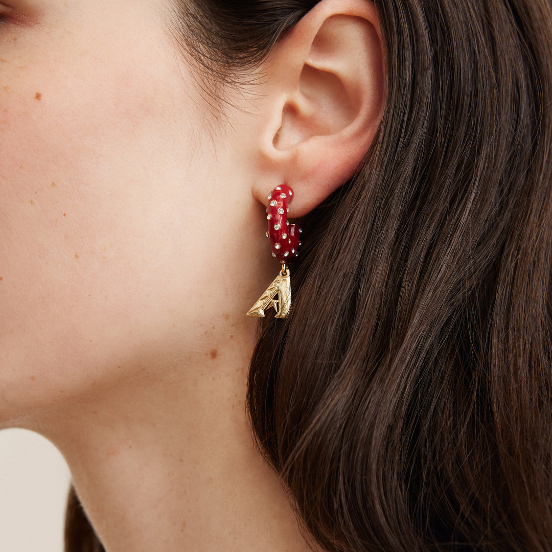 Arizona Diamondbacks Baublebar A Logo Earrings