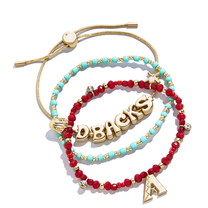 Arizona Diamondbacks Baublebar 3 pack Bracelet
