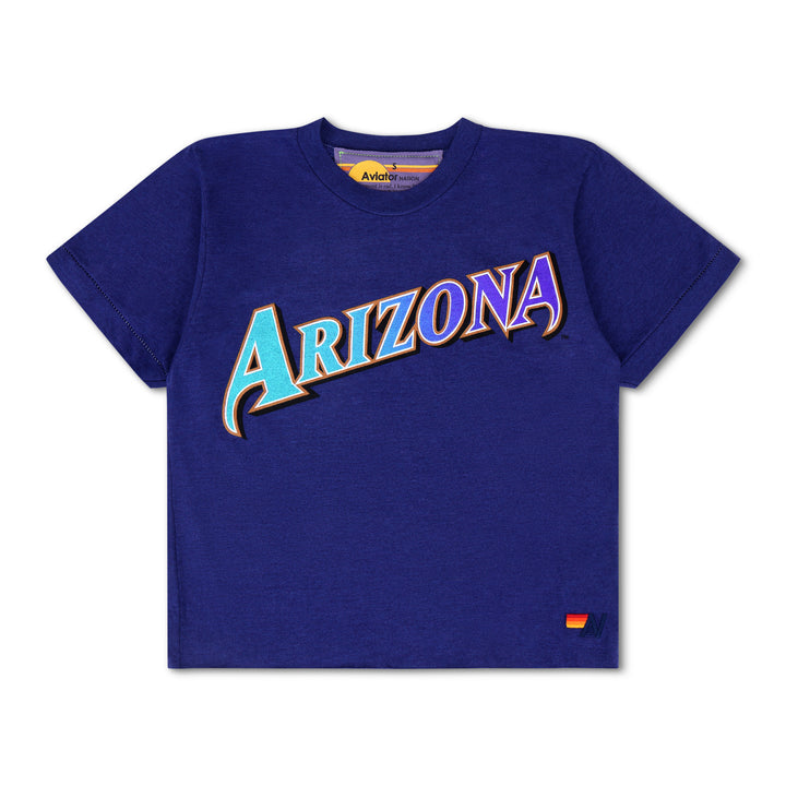 Arizona Diamondbacks X Aviator Nation Crop Logo Tee