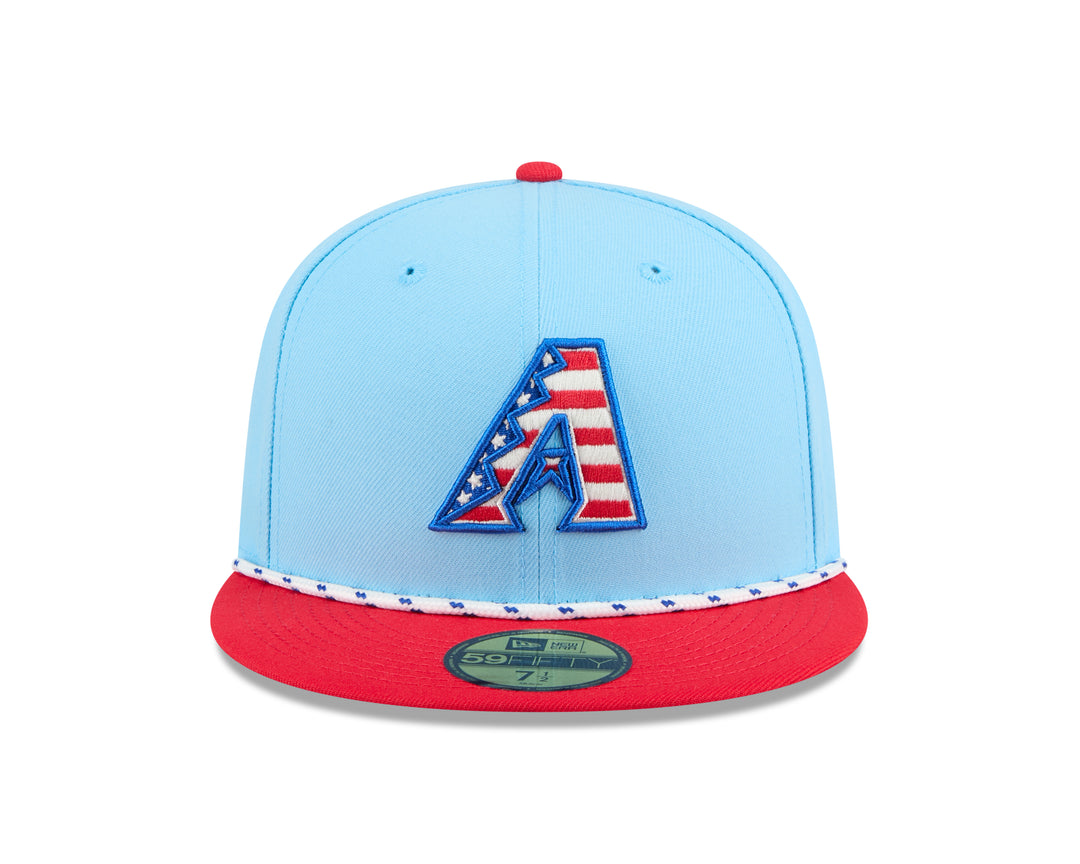 Arizona Diamondbacks Men's Fitted 2025 Fourth of July Cap