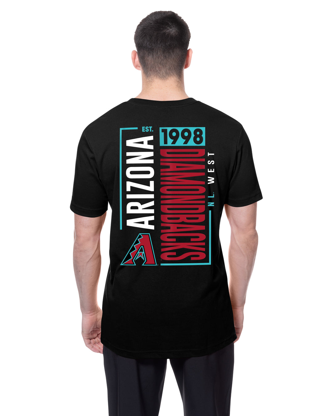 Arizona Diamondbacks Men's New Era A Logo Established Tee
