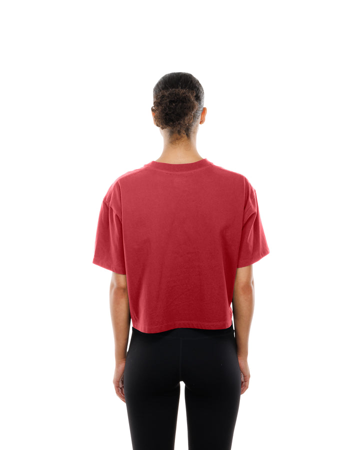Arizona Diamondbacks Women's New Era 3 Panel Crop Tee
