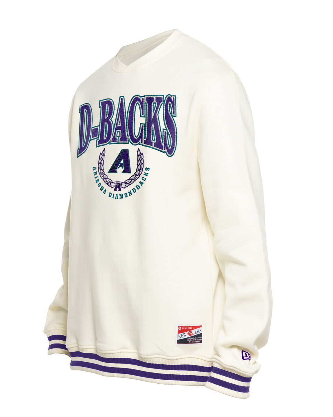 Arizona Diamondbacks Mens New Era City Connect Crest Crewneck