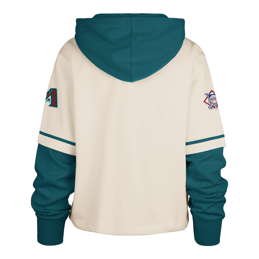 Arizona Diamondbacks Women's '47 Shortstop Crop Hoodie