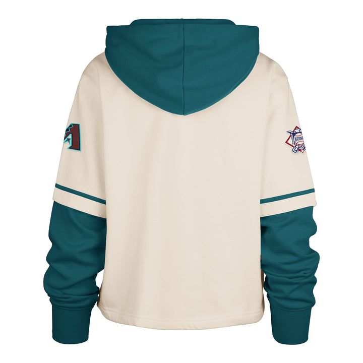 Arizona Diamondbacks Women's '47 Shortstop Crop Hoodie