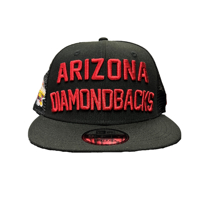 Arizona Diamondbacks Men's Stacked Name Snapback Cap
