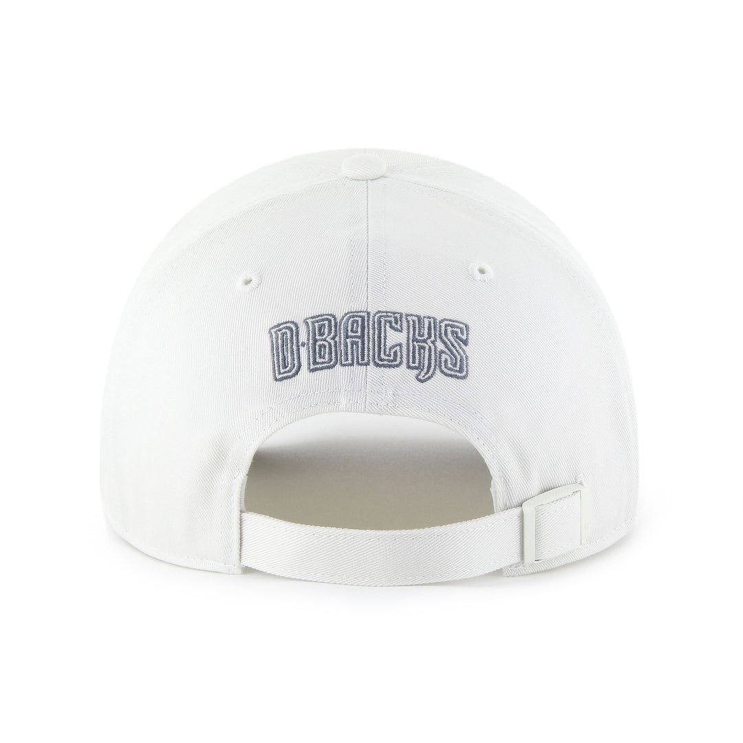 Arizona Diamondbacks Men's '47 Gray Foundation Script Adjustable Cap