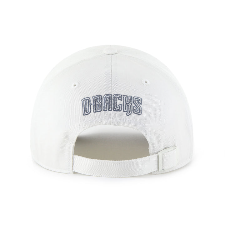 Arizona Diamondbacks Men's '47 Gray Foundation Script Adjustable Cap