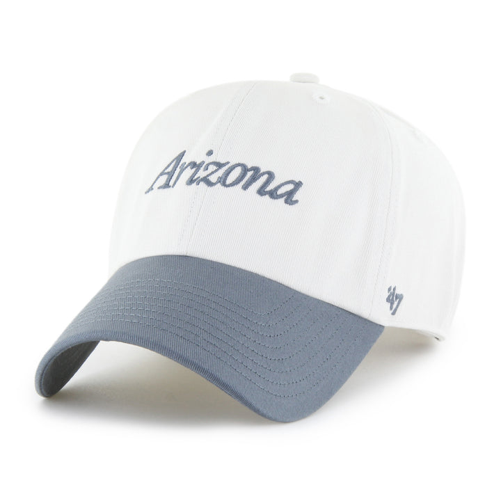 Arizona Diamondbacks Men's '47 Gray Foundation Script Adjustable Cap