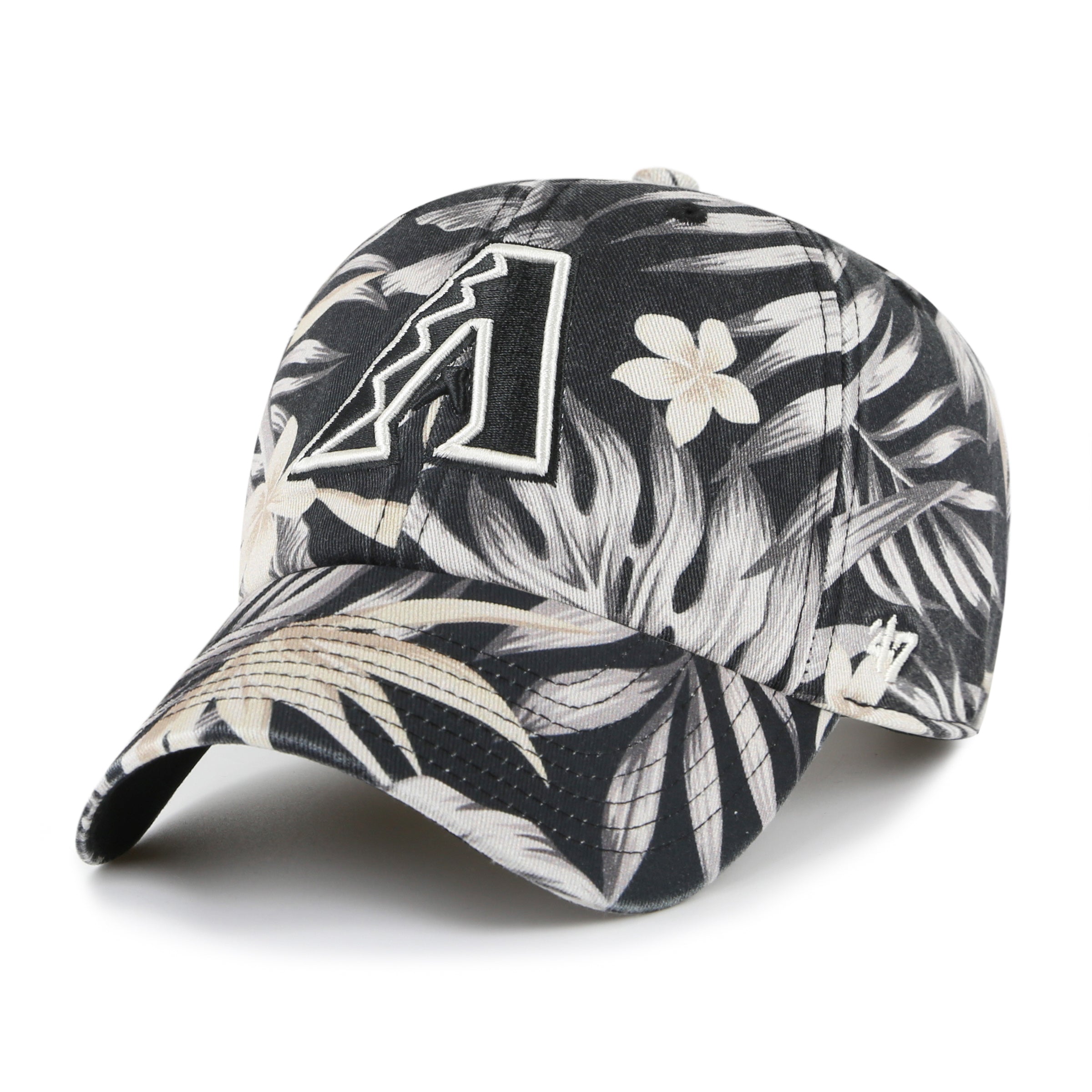 Arizona Diamondbacks Men's '47 Tropical Clean Up Adjustable Cap ...