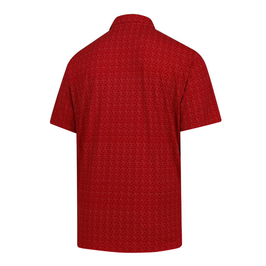 Arizona Diamondbacks Mens Full Turn Golf Print Polo