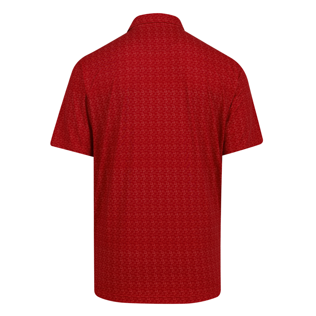 Arizona Diamondbacks Mens Full Turn Golf Print Polo