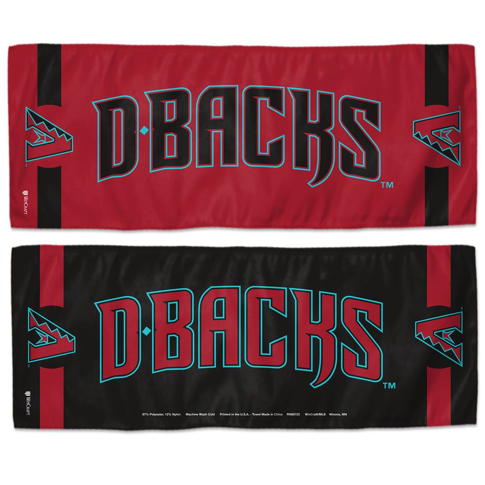 Arizona Diamondbacks Wordmark Cooling Towel - Rattle Republic