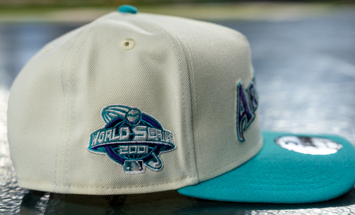 Arizona Diamondbacks Mens New Era Arizona Retro Wordmark Snapback Cap