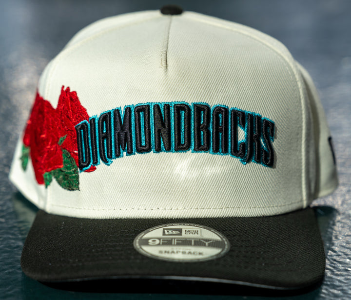 Arizona Diamondbacks Mens New Era Rose Snapback Cap